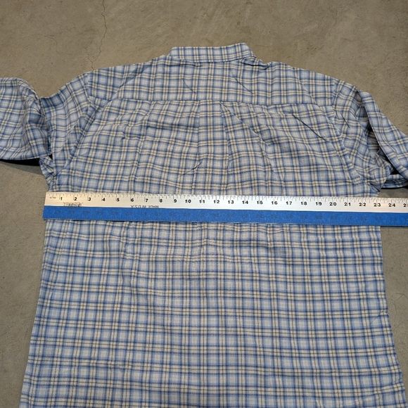 Vineyard Vines Murray Light Blue/Yellow Plaid Button Down Shirt Mens M - Picture 5 of 5